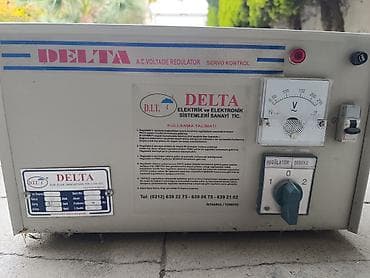 delta: İşlənmiş, Sənaye üçün, 1 faza, Gərginliy stabilizatoru, 220 V, Ünvandan götürmə, Kredit yoxdur — 1