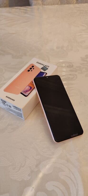 сенсорный экран на телефон fly 506: Samsung Galaxy A23, 128 ГБ, цвет - Оранжевый, Отпечаток пальца — 3