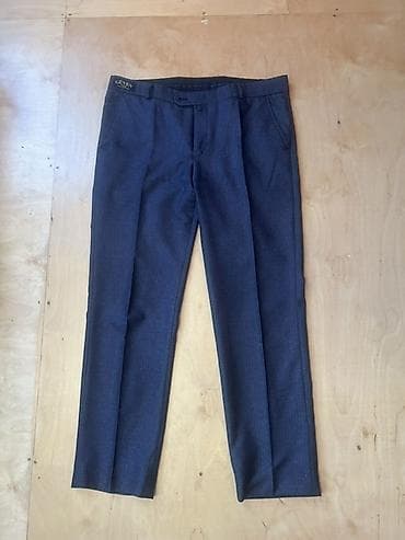 Kişi klassik şalvarı – GÜVER - Rəng: tünd mavi - Naxış: xırda