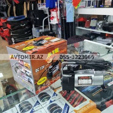 Avtomobil kompressorları və nasosları: Teker kompressoru 🚙🚒 ünvana və bölgələrə ödənişli çatdırılma — 1