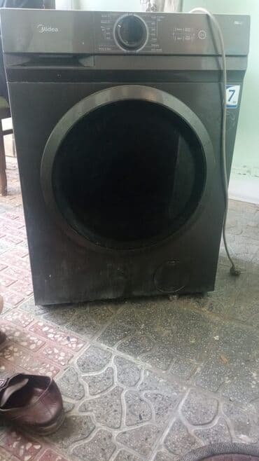 профессиональные стиральные машины: Стиральная машина Midea, 7 кг, Б/у, Автомат, Без сушки, Нет кредита, Самовывоз — 1
