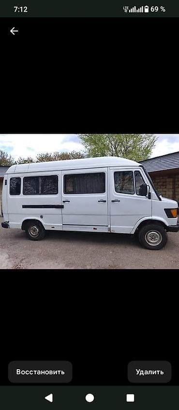 r18 mercedes: Mercedes-Benz mikroavtobus - Model: Mercedes-Benz T1 (köhnə “Düdü” — 2