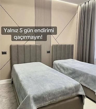 divan satisi ucuz: Təknəfərlik çarpayı, Matras ilə — 3