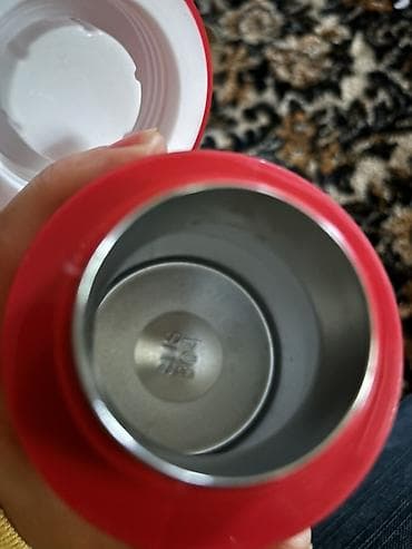 Rəng - Qırmızı, Termos, Paslanmayan polad, 0,3 bucket volume l — 3