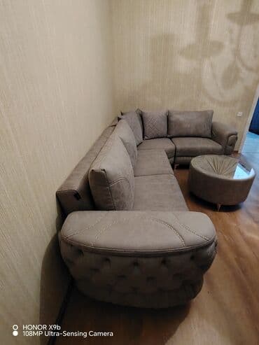 Трюмо: Новый, Угловой диван, Для гостиной, Раскладной — 1