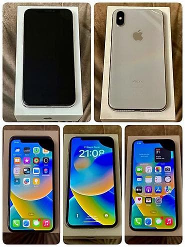 iphone x ikinci el: IPhone X, Gümüşü, Face ID — 1