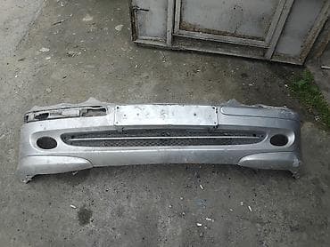 Avtomobil ön bamperi - Material: plastik - Rəng: gümüşü/boz - Dizayn