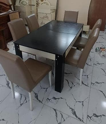 Qonaq otağı üçün, İşlənmiş, Açılan, 6 stul lalafo.az -da Qonaq otağı üçün, İşlənmiş, Açılan, 6 stul