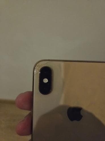 iphone xs max ağ: IPhone Xs, 256 GB, Qızılı, Qırıq — 2