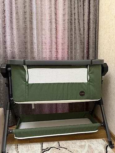 elektron termos: Oğlan və qız üçün, İşlənmiş, Dördbucaq, Beşik, Matras ilə, Yellənmə mexanizm ilə — 1