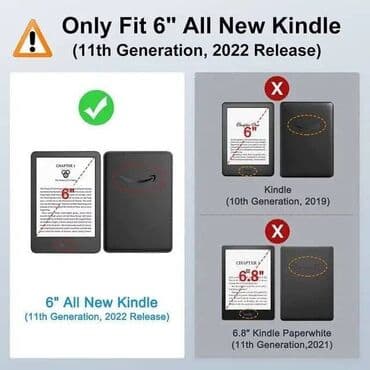 elektron samakat qiymeti: All new Amazon Kindle 2022 model üçün üzlüklər. Yalnız Kindle 2022 — 2