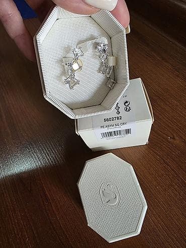 Çantalar: Sırğa, Swarovski, Gümüş, Ödənişli çatdırılma — 3