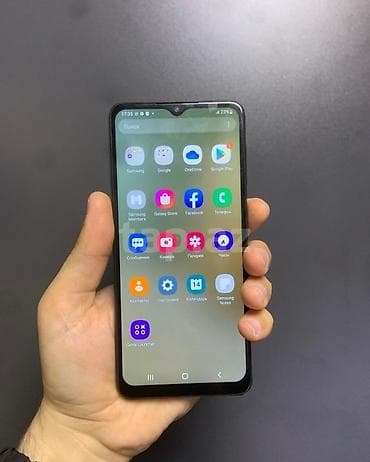 honor pad x8b: Samsung Galaxy A12, 32 GB, rəng - Qara, Barmaq izi — 3