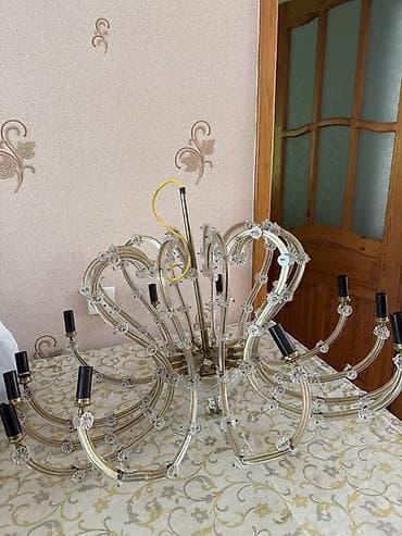 Çılçıraq, 10 və daha çox lampa, Metal — 2