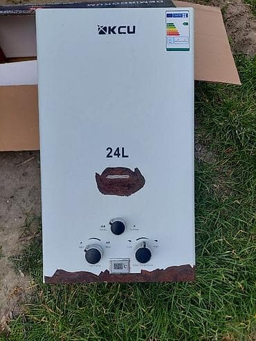 Audio: KCU qazla işləyən axın tipli su qızdırıcısı – 24L Xüsusiyyətlər: - Su — 2