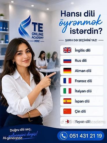 Xidmətlər: Repetitor, Riyaziyyat, Biologiya, Fizika, Rus dili, Azərbaycan dili, İmtahanlara hazırlıq, Abituriyent hazırlığı — 7