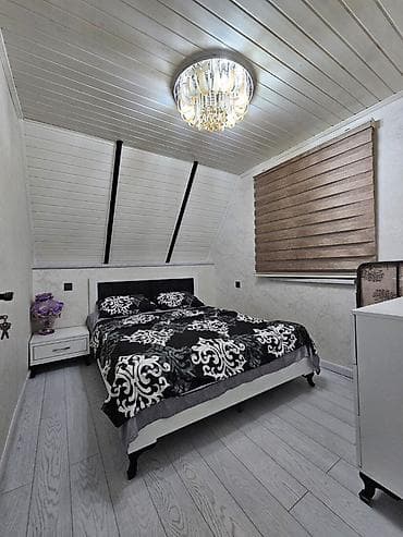 villa sekilleri: Kirayə üçün A‑frame (A-şəkilli) dizaynlı rahat bağ evi – özəl həyət və — 6