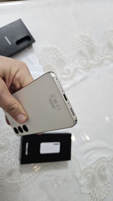 Mobil telefon və aksesuarlar: Samsung Galaxy S23, 256 GB, rəng - Ağ, Simsiz şarj — 3