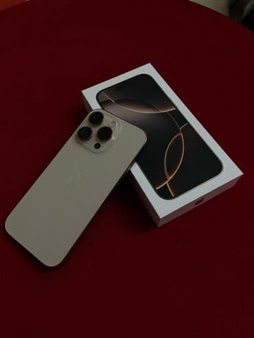 bluetooth qulaqlıqlar: IPhone 16 Pro, 128 GB, Natural Titanium, Face ID — 1