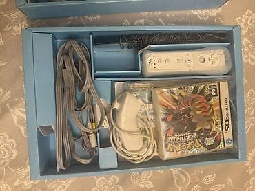 nintendo switch: Nintendo Wii (PAL) komplekt - Rəsmi Nintendo Wii konsolu, ağ rəng - — 2