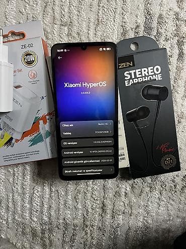 ram 8 gb: Redmi 13C, 128 GB, rəng - Qara, Barmaq izi, Face ID — 7