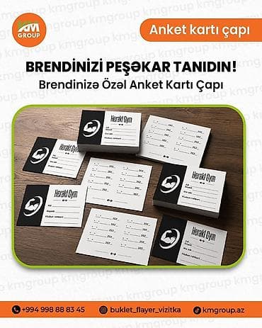 500 ədəd vizitkart - 40 AZN ( dizayn daxil ) lalafo.az -da 500 ədəd vizitkart - 40 AZN ( dizayn daxil )