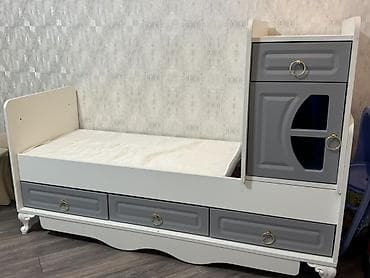 usaq besyi: Oğlan və qız üçün, Təknəfərlik çarpayı, Dolab — 1