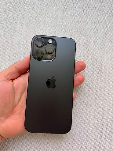 apple m1: IPhone 16 Pro Max, 256 GB, Black Titanium, Zəmanət, Barmaq izi, Simsiz şarj — 8