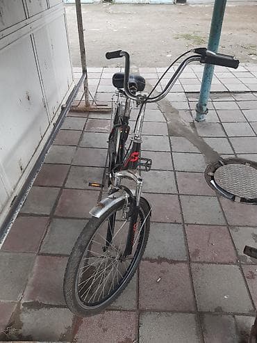 velosiped sumqayit: Şəhər/komfort tipli velosiped - Rəng: qara, qırmızı və sarı — 1