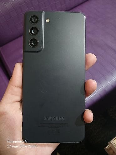 en ucuz notebook kampanyaları: Samsung Galaxy S21 FE, 128 GB, rəng - Qara, Simsiz şarj — 1