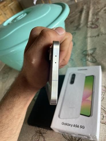 iphone 14 pro işlənmiş: Samsung Galaxy A56 5G, 256 GB, rəng - Ağ, Barmaq izi — 5