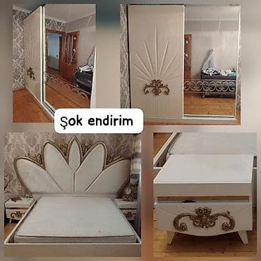 işlənmiş termolar: İkinəfərlik çarpayı, Termo, Dolab, 2 tumba, İşlənmiş — 1