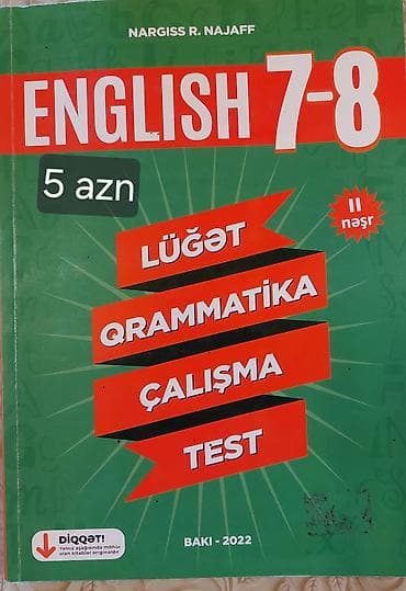 İngilis dili 7-ci sinif, 2022 il