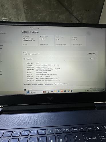 prosessor satilir: İşlənmiş HP Victus, 15.6 ", Intel Core i5, 512 GB, Ünvandan götürmə, Pulsuz çatdırılma, Ödənişli çatdırılma — 5