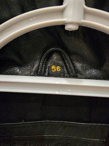 uzun kurtqa: Kurtka, Dəri, Payız, 8XL — 2