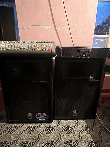 PW2500 Power Amplifier + Dynacord passıf qarışdırıcı sistemi Məhsul — 7