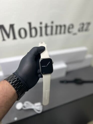 sesli naviqator: Yeni, Smart saat, Apple, Sensor ekran, rəng - Ağ — 3