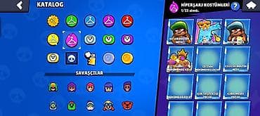 saatlar type 1: Brawl Stars hesabı – yüksək səviyyəli oyun profili - Kupa sayı: 36 — 9