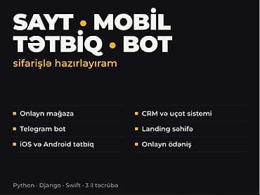internet kulub: SMM, Veb saytların hazırlanması, Mobil tətbiqlərin hazırlanması | Domen, Hosting — 1