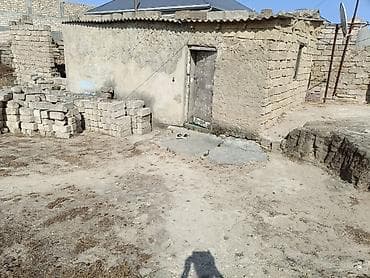 buzovna ev: 2 otaqlı, 55 kv. m, Kredit yoxdur, Təmirsiz — 3