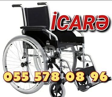 İcarəyə əlil arabası - Mexaniki model, güclü alüminium/metal karkas - — 1