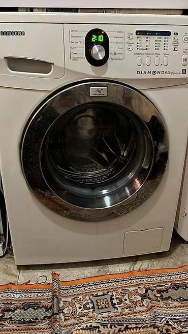 irshad electronics paltaryuyan: Paltaryuyan maşın Samsung, 6 kq, Qurutmasız — 2