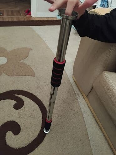 Qapı arası turnik (teleskopik) - Material: paslanmayan poladdan