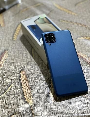 Samsung Galaxy A12, 32 GB, rəng - Mavi, İki sim kartlı