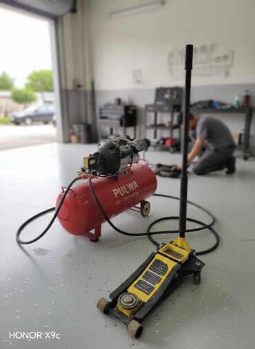 инкубаторы в бишкеке bigfarm.kg бишкек: Avtoservis üçün avadanlıq paketi - Hava kompressoru: PULWA Air — 1