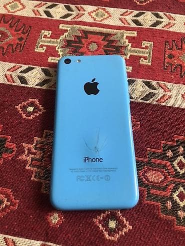dubaydakı iphone: IPhone 5c, Mavi, Qırıq — 2