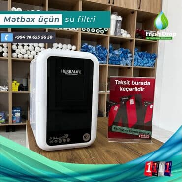 Qəhvə maşınları: Herbalife Su filtrləri. * Tək şəxsiyyət vəsiqəsi ilə, * Hissə-hissə — 1