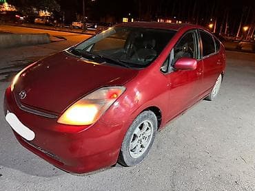 byd ilkin odenis: Toyota Prius (2-ci nəsil) hibrid hetçbek - Rəng: qırmızı (metallic) — 1