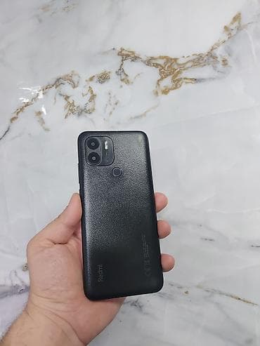 Redmi A1+, 32 GB, rəng - Qara, Zəmanət, Sensor, Barmaq izi