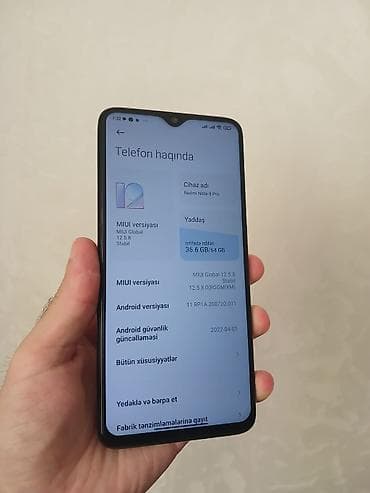 blu vidyo: Redmi Note 8 Pro, 64 GB, rəng - Qara, Barmaq izi — 2